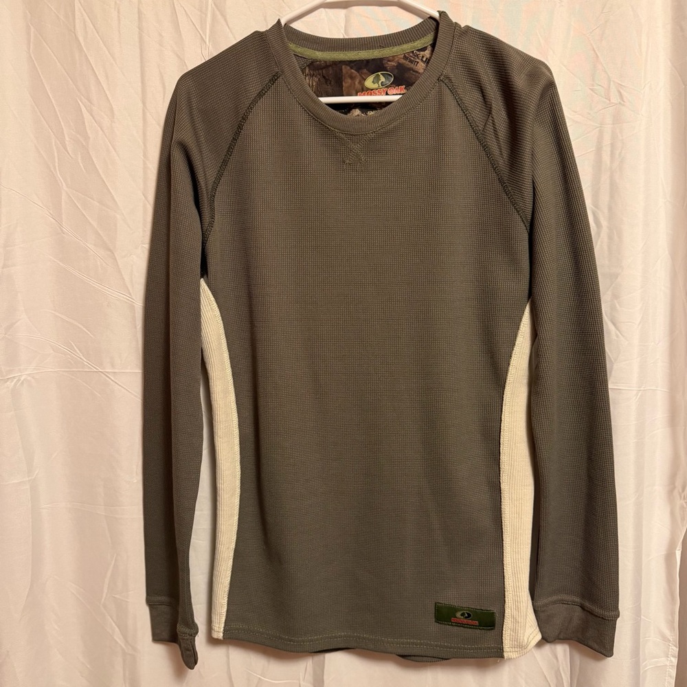 Mossy Oak Men's Two-Tone Crewneck‎ Sweater